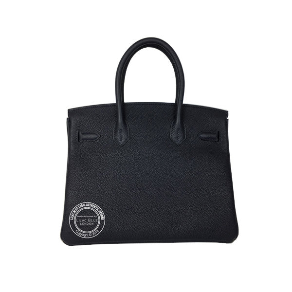 Hermès Birkin 30cm Bleu Nuit Togo PHW