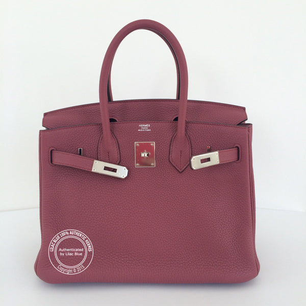 Hermès Birkin 30cm Bois de Rose Clemence PHW
