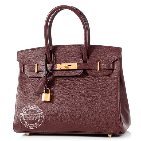 Hermès Birkin 30cm Bordeaux Epsom GHW
