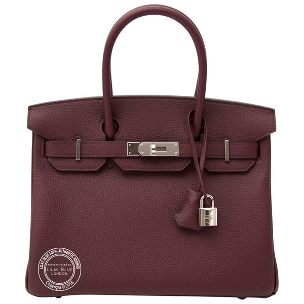 Hermès Birkin 30cm Bordeaux Togo PHW