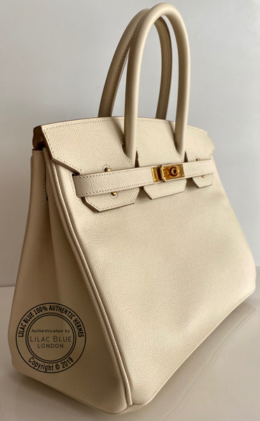Hermes Birkin 30cm Craie Epsom GHW