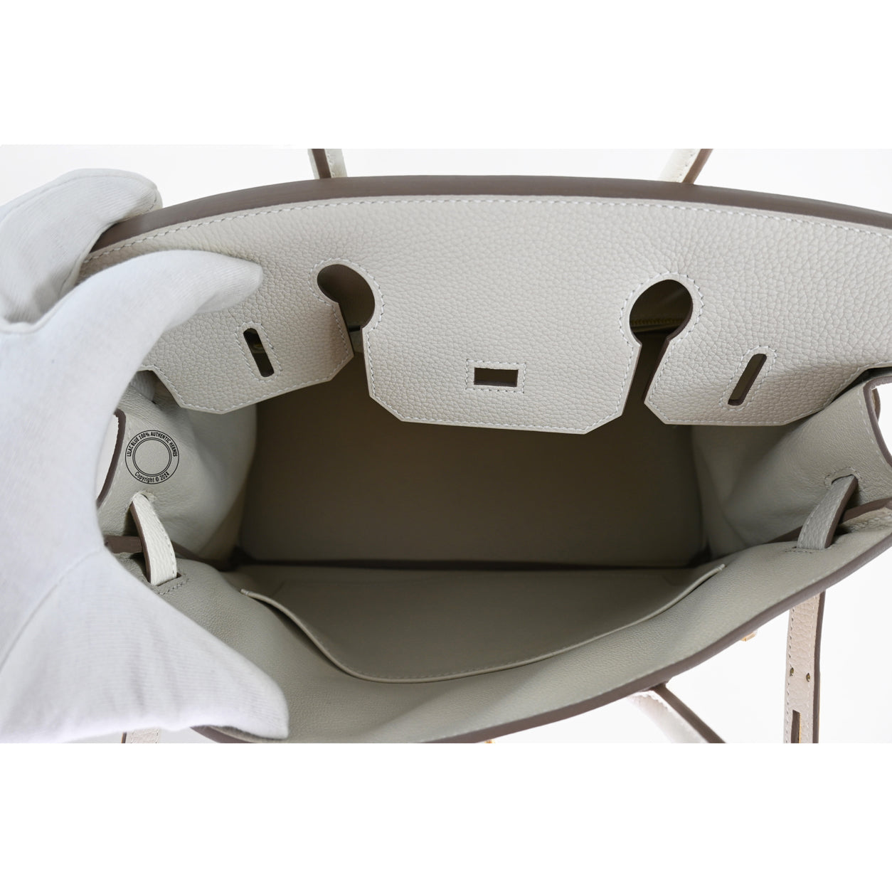 Hermès Birkin 30cm Craie Togo GHW