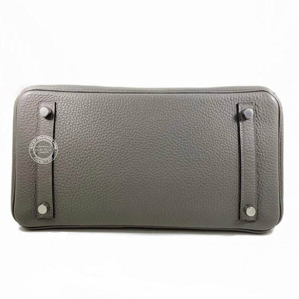 Hermès Birkin 30cm Gris Meyer Clemence PHW