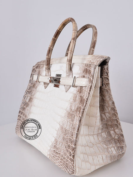 Hermes Birkin 30cm Himalaya Matte Croc PHW