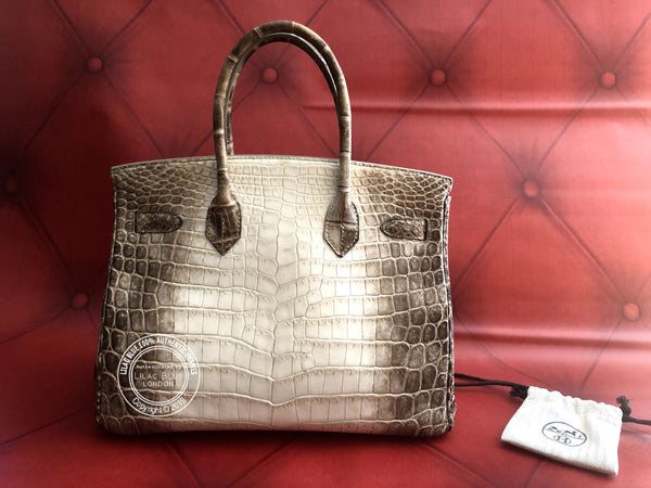Hermes Birkin 30cm Himalaya Matte Croc PHW