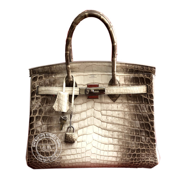 Hermes Birkin 30cm Himalaya Matte Croc PHW