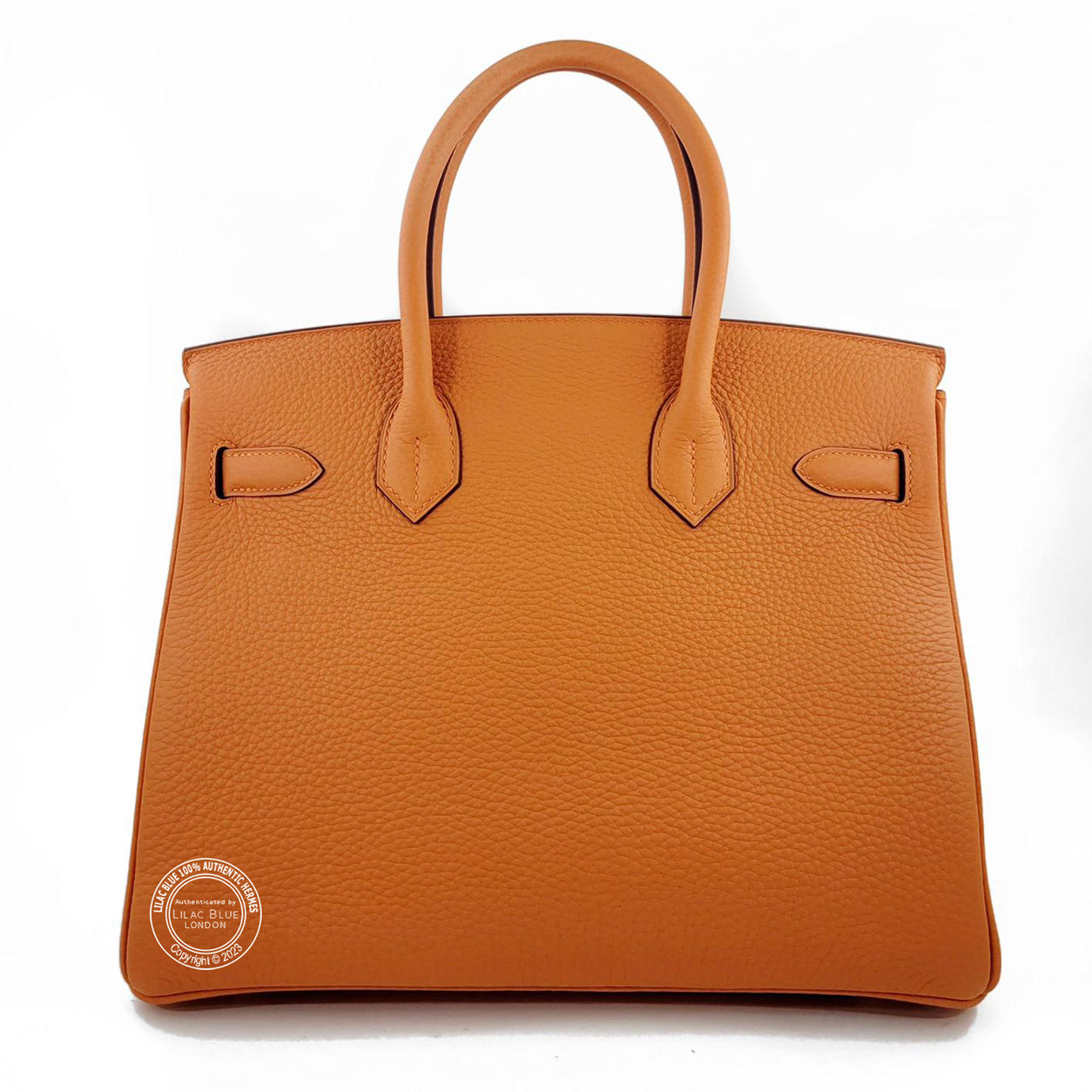 Hermès Birkin 30cm Orange Clemence GHW