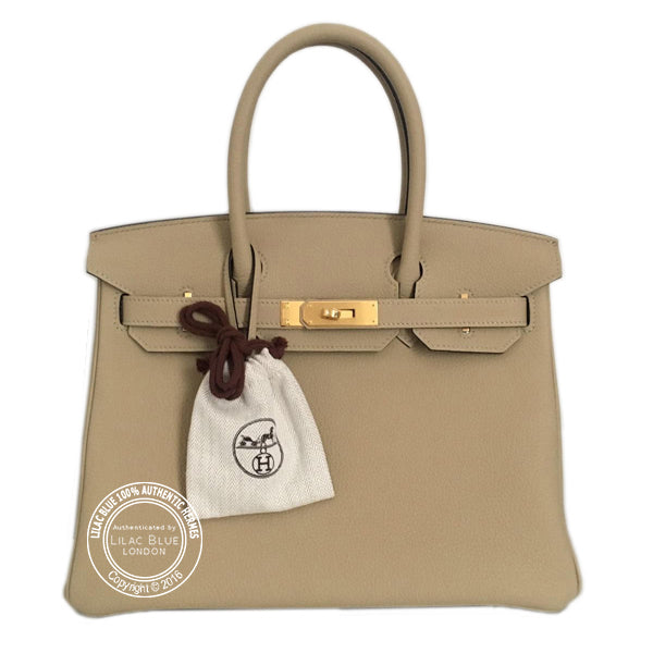 Hermès Birkin 30cm Trench Togo GHW