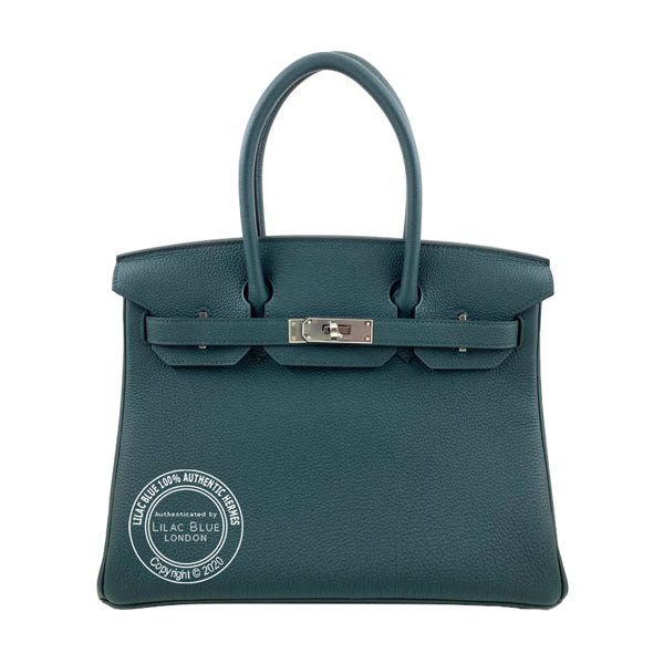 Hermès Birkin 30cm Vert Cypress Togo PHW