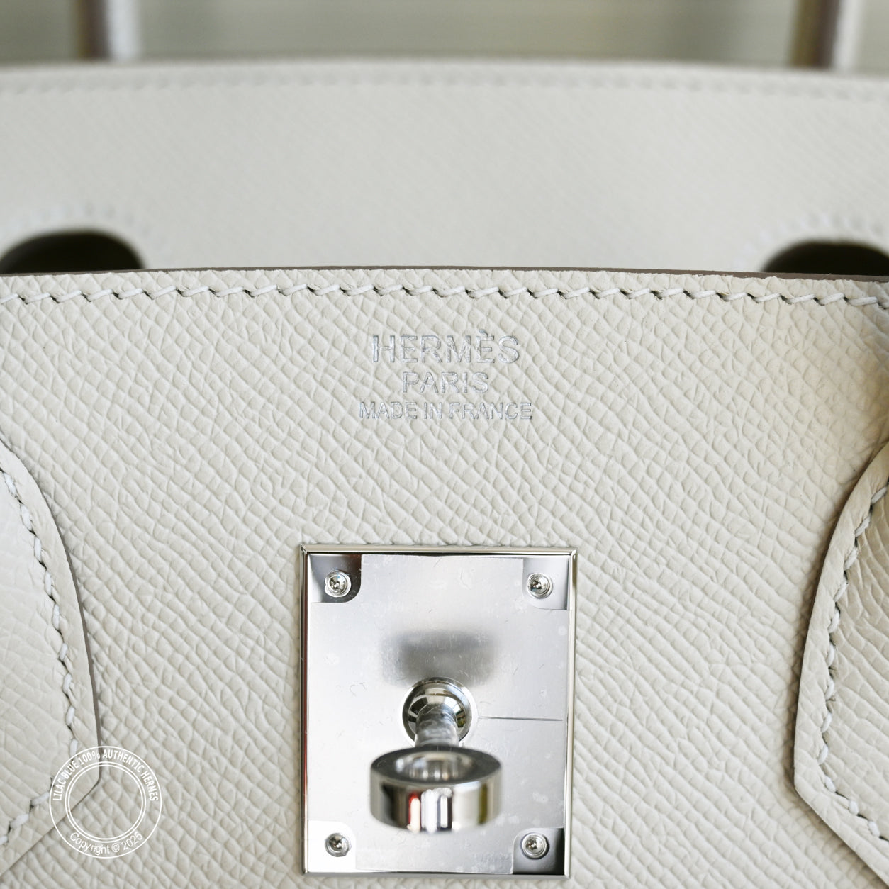 Hermes Birkin 30cm Craie Epsom Sellier PHW