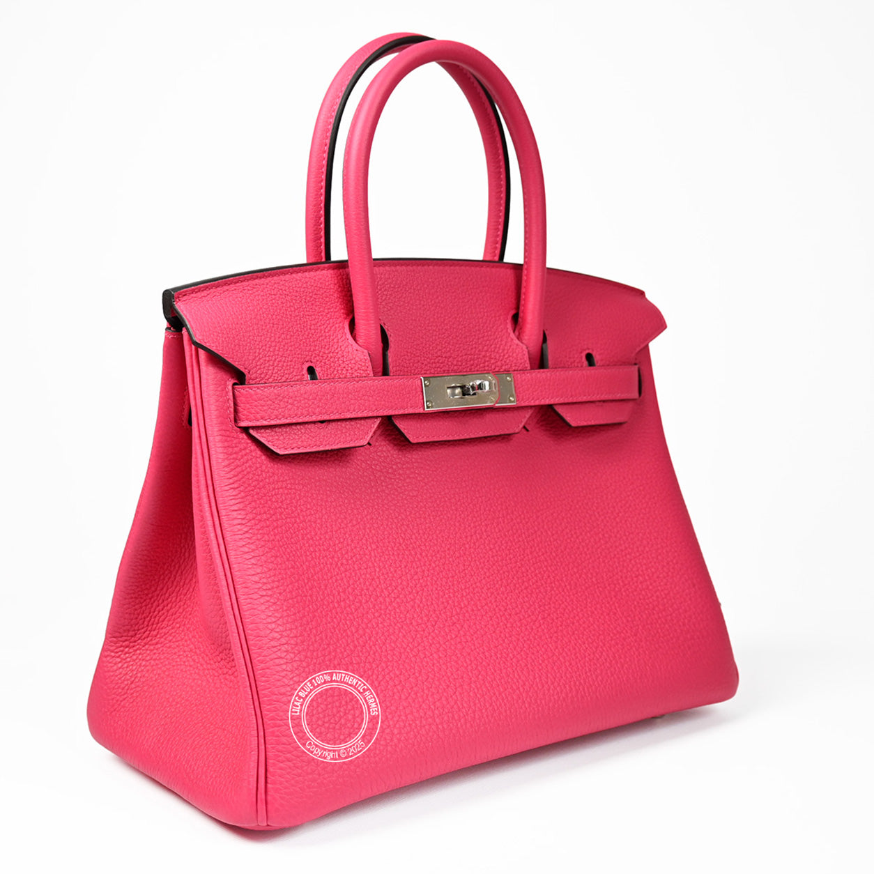 Hermes Birkin 30cm Rose Mexico Togo PHW