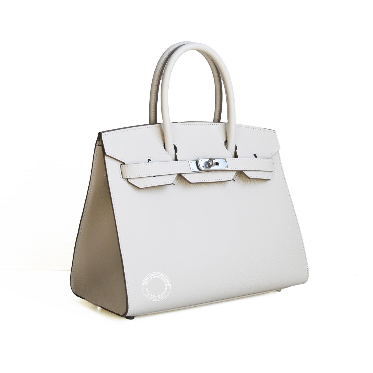 Hermes Birkin 30cm Craie Epsom Sellier PHW