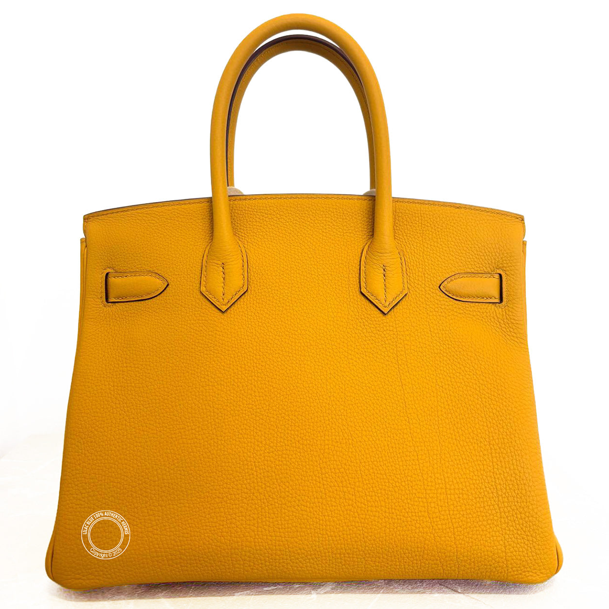 Hermès Birkin 30cm Jaune Ambre GHW