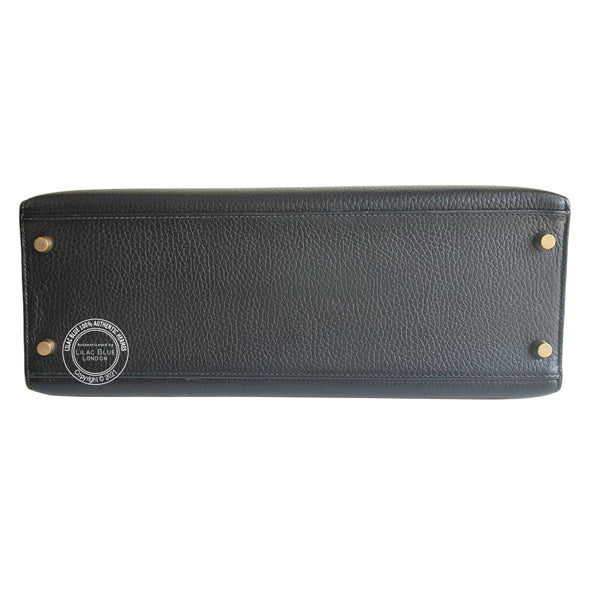 Hermès Kelly 32cm Black Togo PHW - Preloved