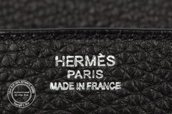 Hermès Kelly 32cm Black Togo PHW - Preloved