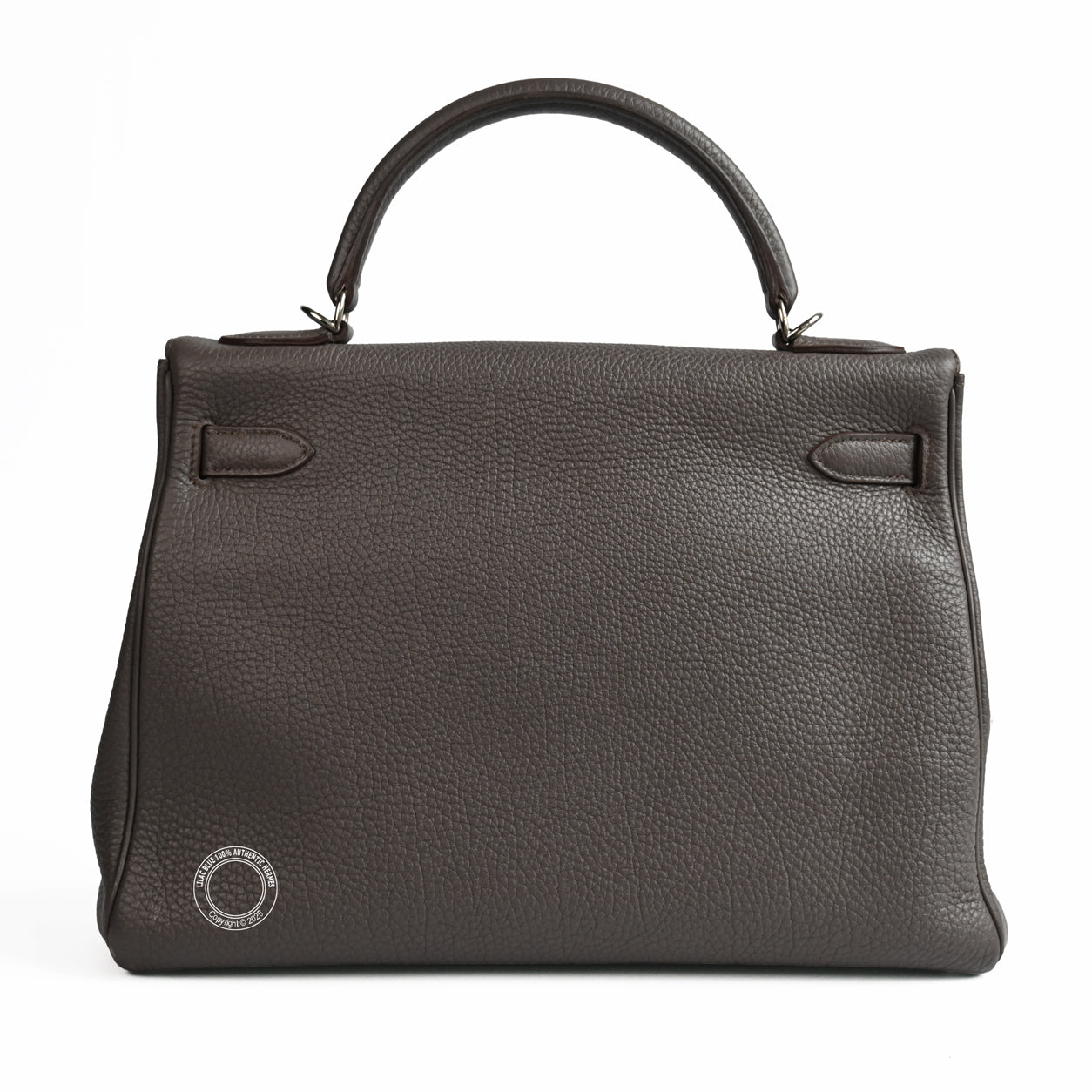 Hermes Kelly 32cm Etain Togo PHW - Preloved