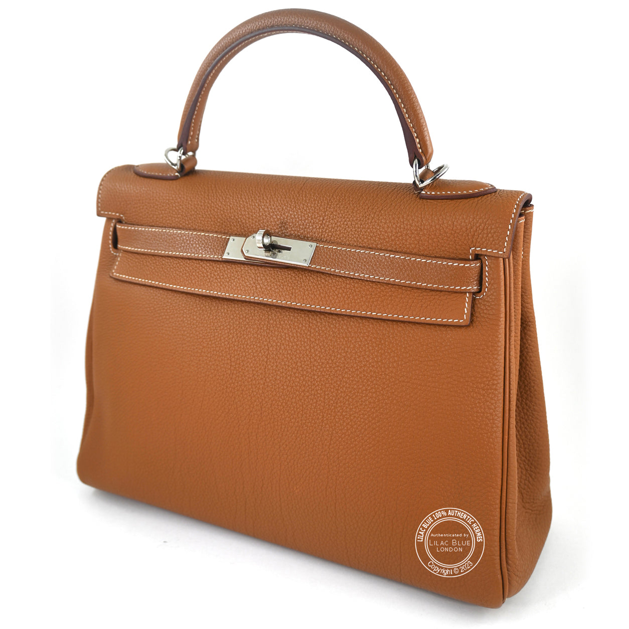 Hermes Kelly 32cm Gold Togo PHW - Preloved