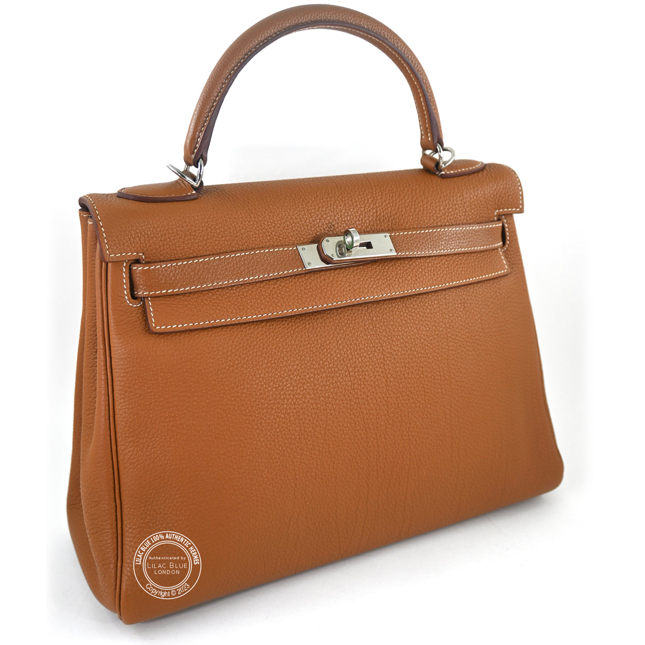 Hermes Kelly 32cm Gold Togo PHW - Preloved