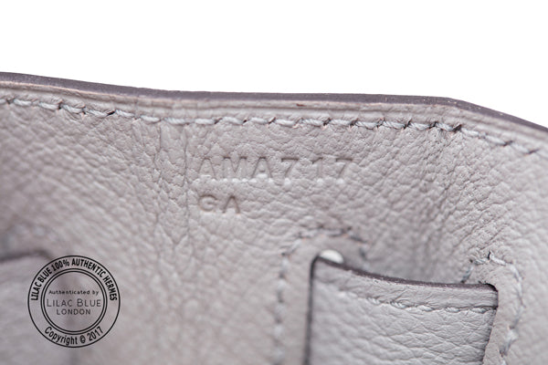 Hermès Kelly 32cm Gris Mouette Togo PHW