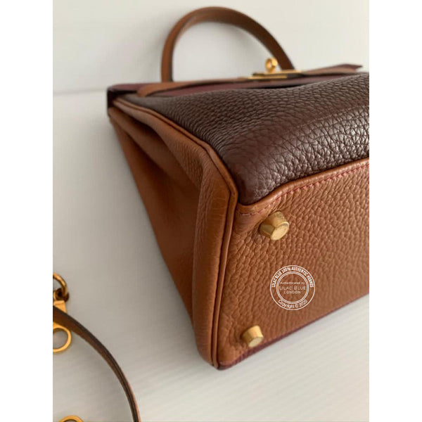 Hermès Kelly 32cm Tri Colour Clemence GHW - Vintage