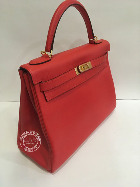 32cm Rouge Tomate Kelly. Evercolour, Gold