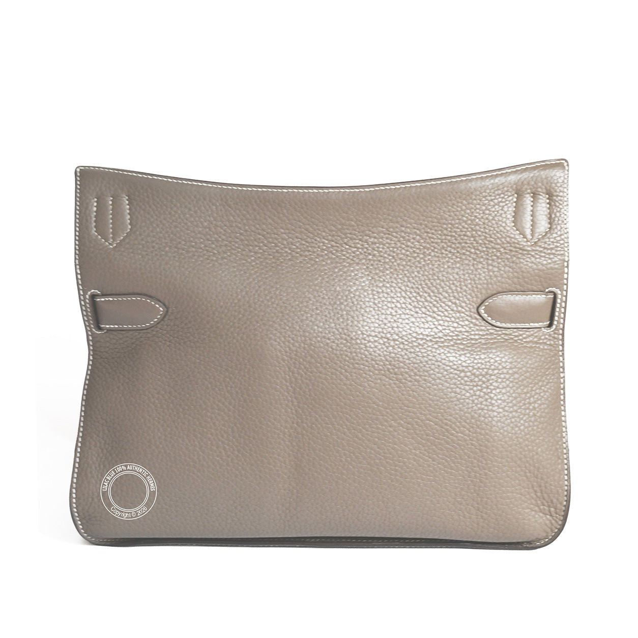 Hermès Jypsiere 34cm Etoupe Clemence PHW - Preloved