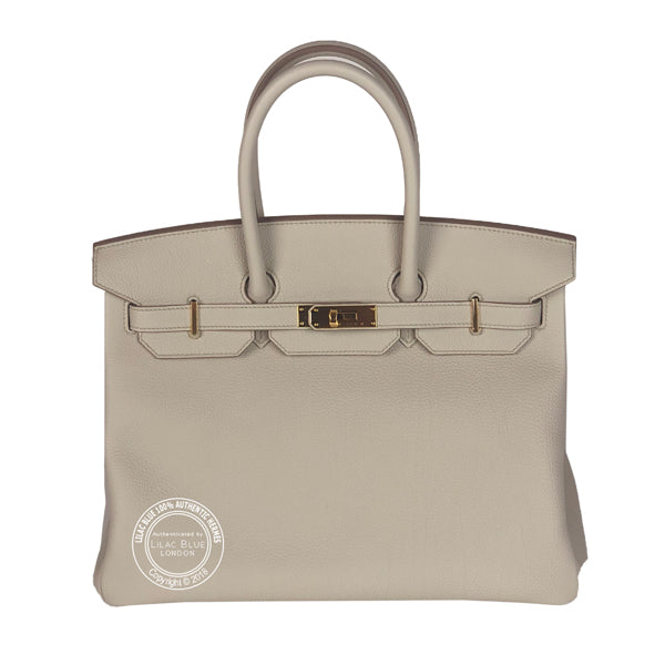 Hermès Birkin 30cm Beton Togo GHW