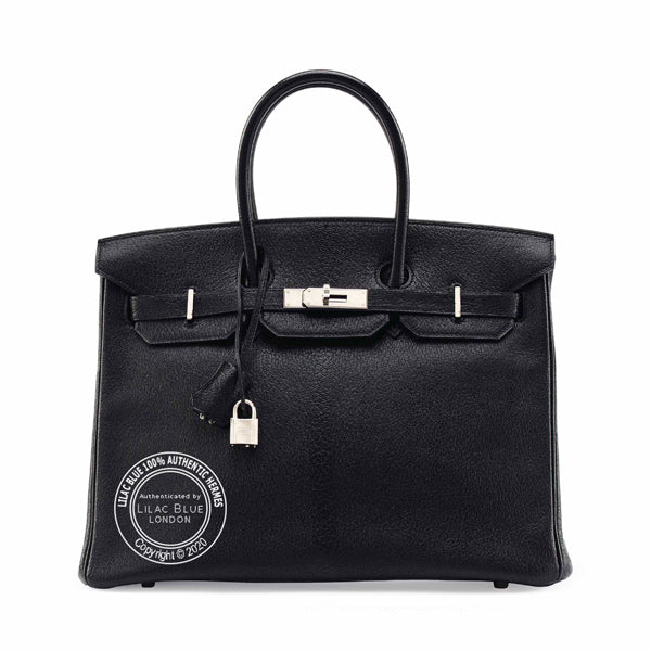 Hermès Birkin 35cm Black Chevre PHW
