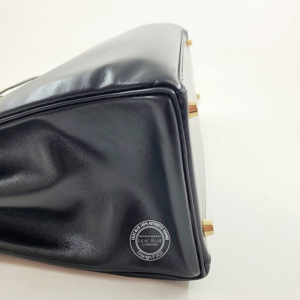Hermès Kelly 35cm Black Box GHW - Preloved