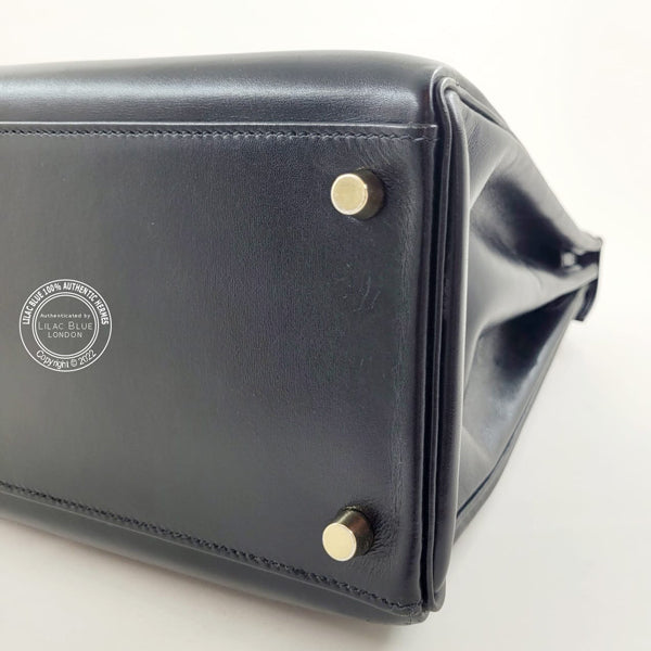 Hermès Kelly 35cm Black Box GHW - Preloved