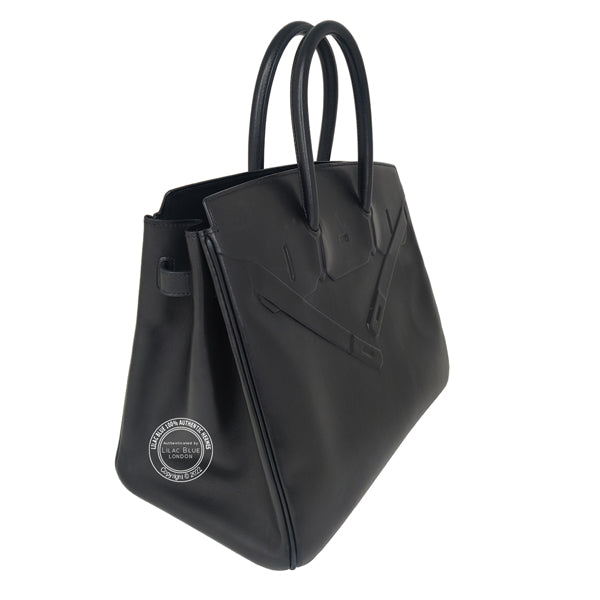 Hermès Birkin 35cm Black Shadow Swift - Preloved