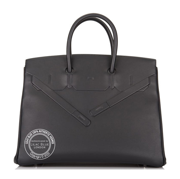 Hermès Birkin 35cm Black Shadow Swift
