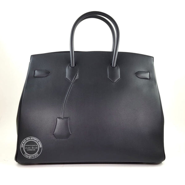 Hermès Birkin 35cm Black Shadow Swift