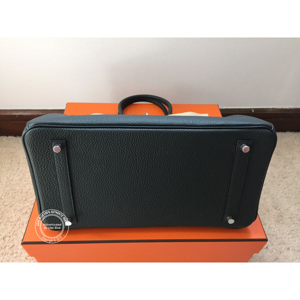 Hermès Birkin 35cm Bleu Ocean Togo PHW