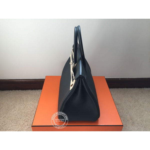 Hermès Birkin 35cm Bleu Ocean Togo PHW