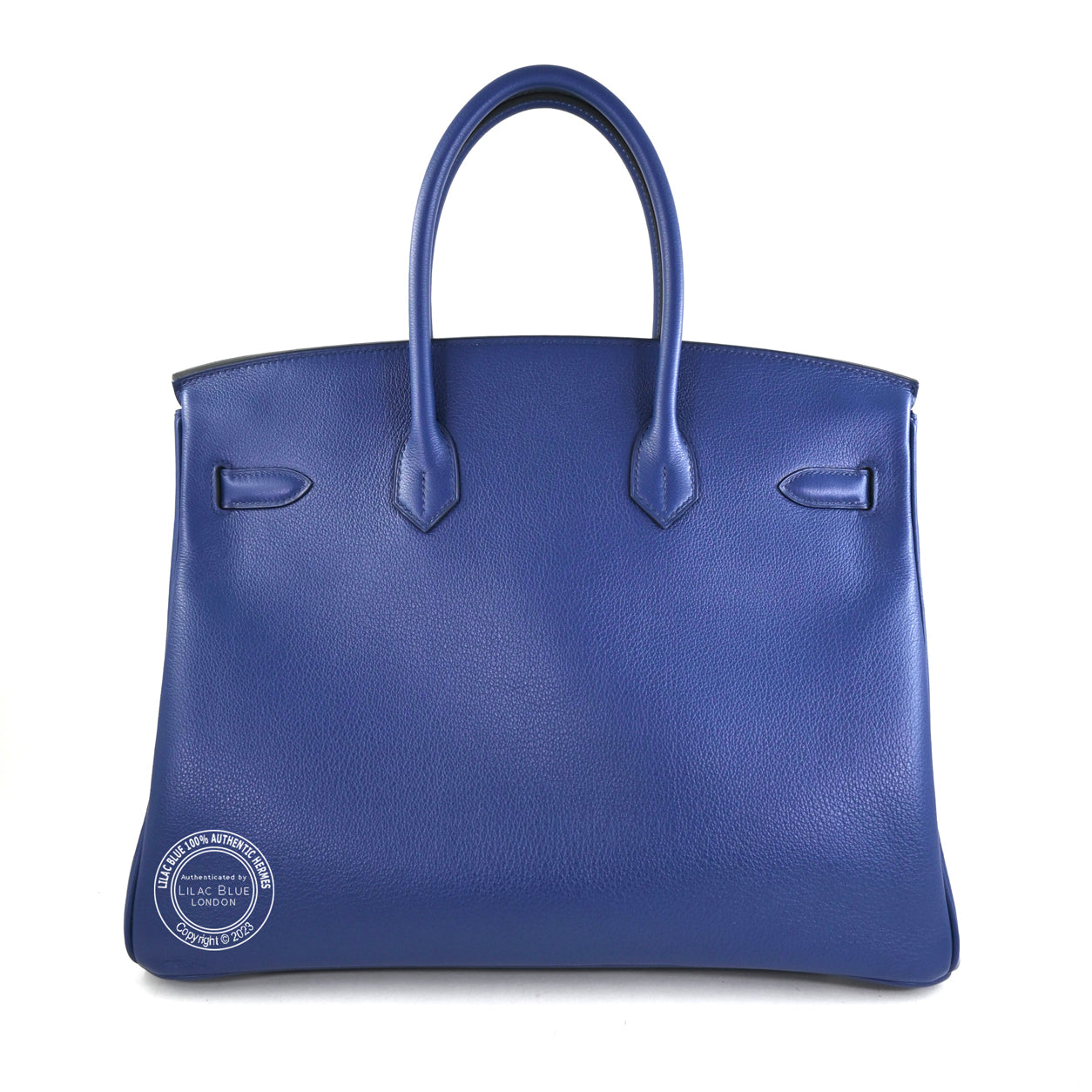 Hermès Birkin 35cm Bleu Saphir Sea Surf Fun Novillo PHW