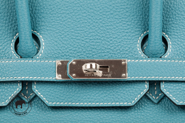 Hermes Birkin 35cm Blue Jean Togo PHW