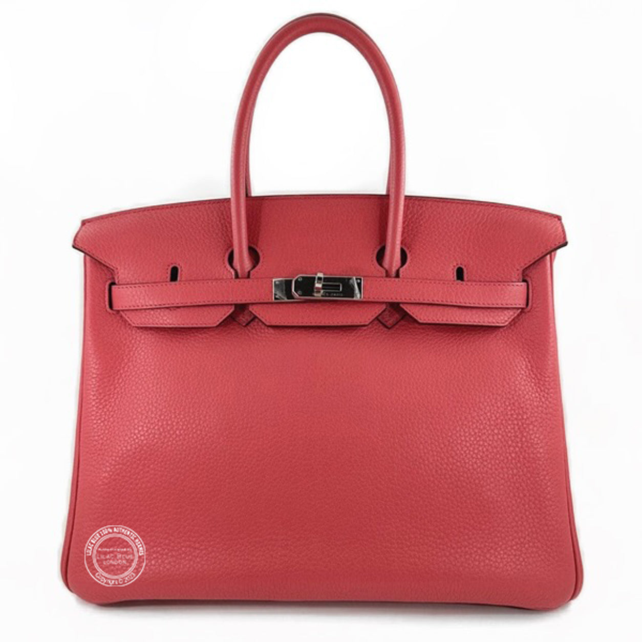 Hermès Birkin 35cm Bougainvillea Clemence PHW - Preloved