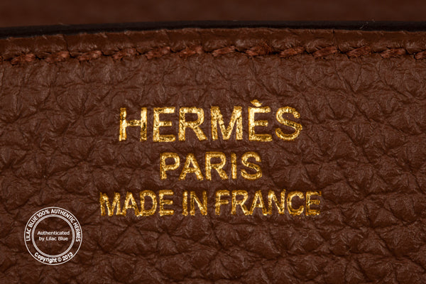 Hermès Birkin 35cm Brulé Togo GHW