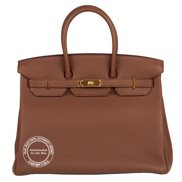 Hermès Birkin 35cm Brulé Togo GHW
