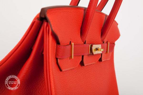 Hermès Birkin 35cm Capucine/Geranium HSS Togo GHW