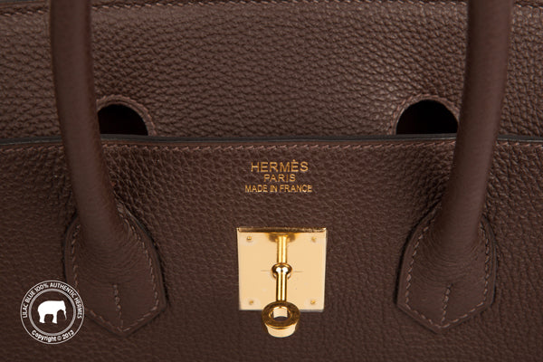 Hermes Birkin 35cm Cacao Clemence GHW