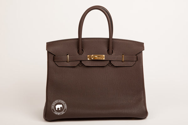 Hermes Birkin 35cm Cacao Clemence GHW