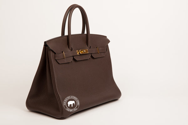 Hermes Birkin 35cm Cacao Clemence GHW