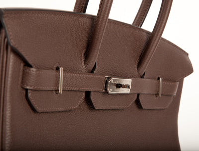 Hermes Birkin 35cm Chocolate Togo PHW