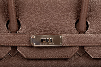 Hermes Birkin 35cm Chocolate Togo PHW