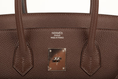 Hermes Birkin 35cm Chocolate Togo PHW