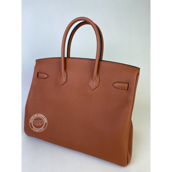 Hermès Birkin 35cm Cuivre Clemence GHW