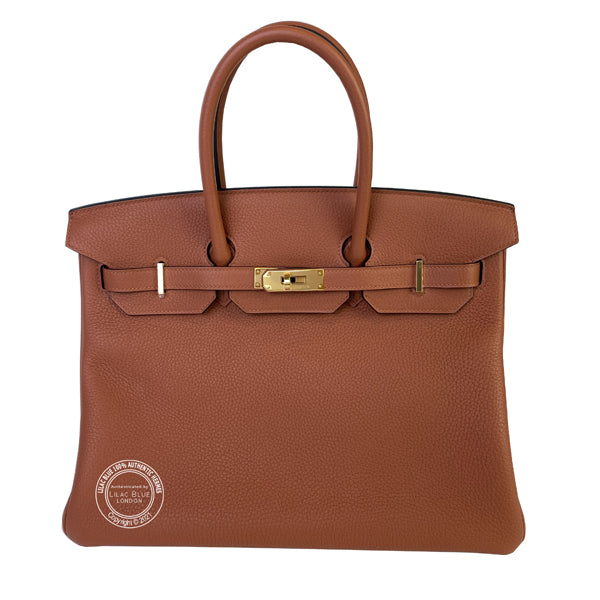 Hermès Birkin 35cm Cuivre Clemence GHW
