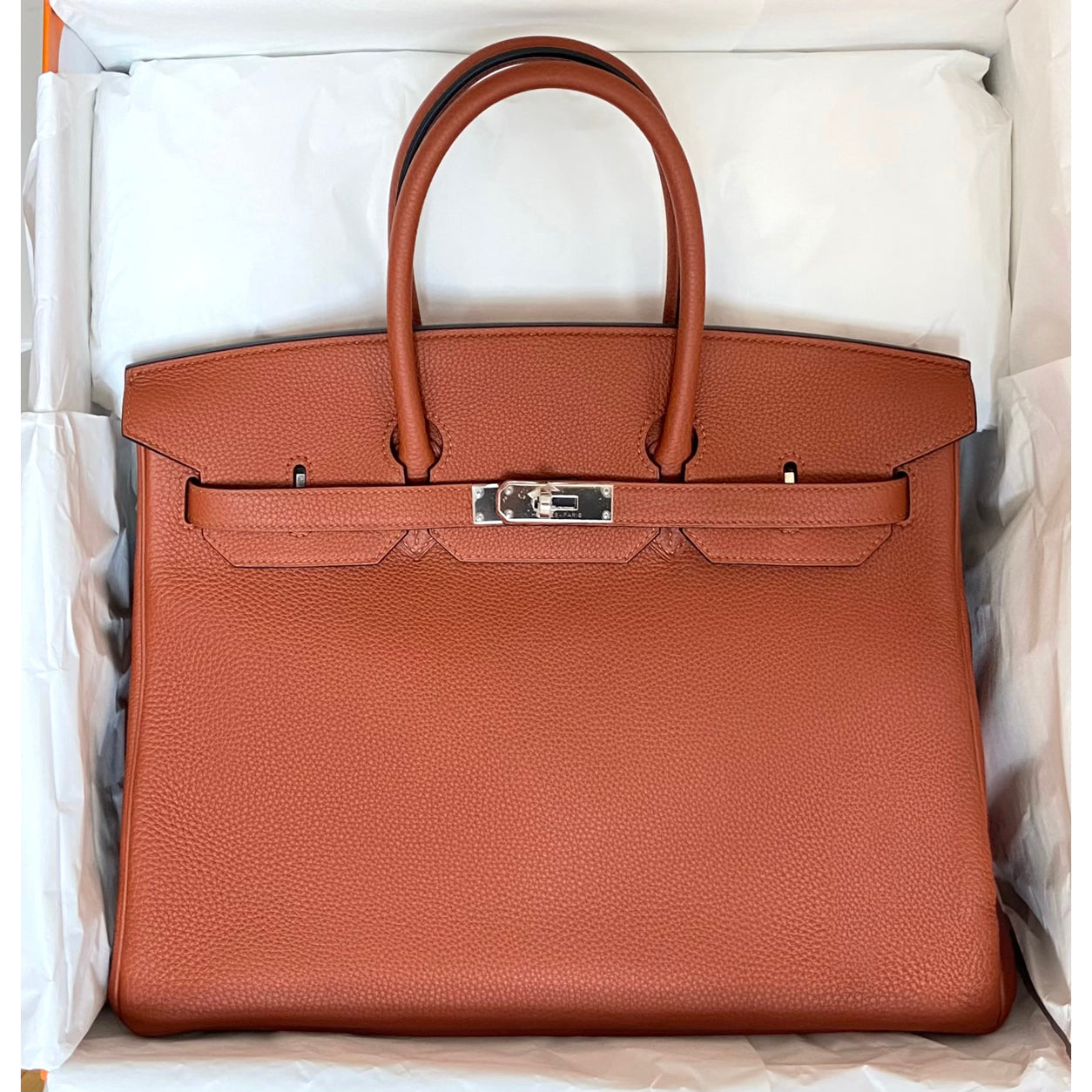 Hermès Birkin 35cm Cuivre Togo PHW